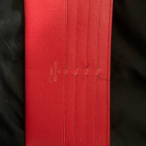 Authentic Louis Vuitton wallet insert